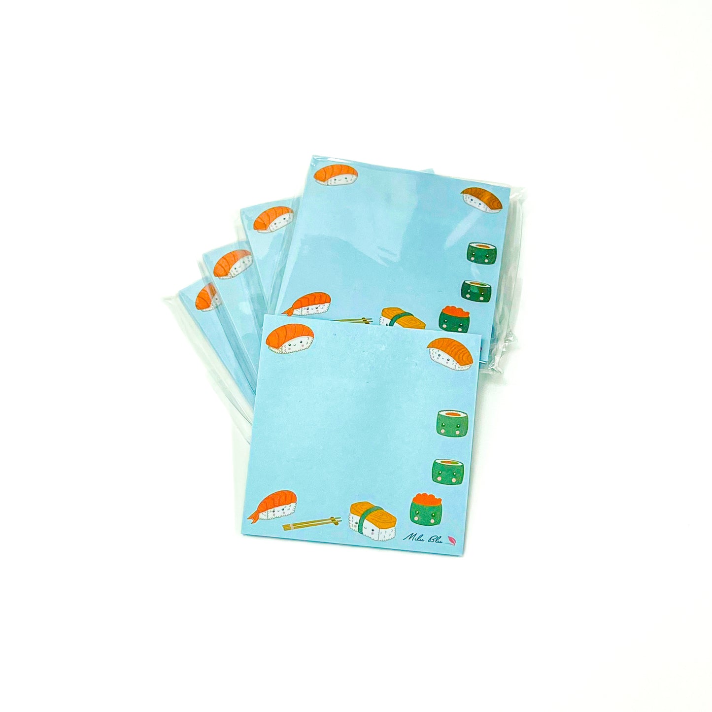 Sushi sticky notes
