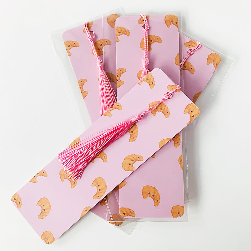 Croissant bookmark