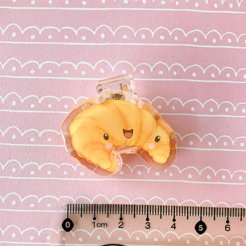 Croissant acrylic paper clip