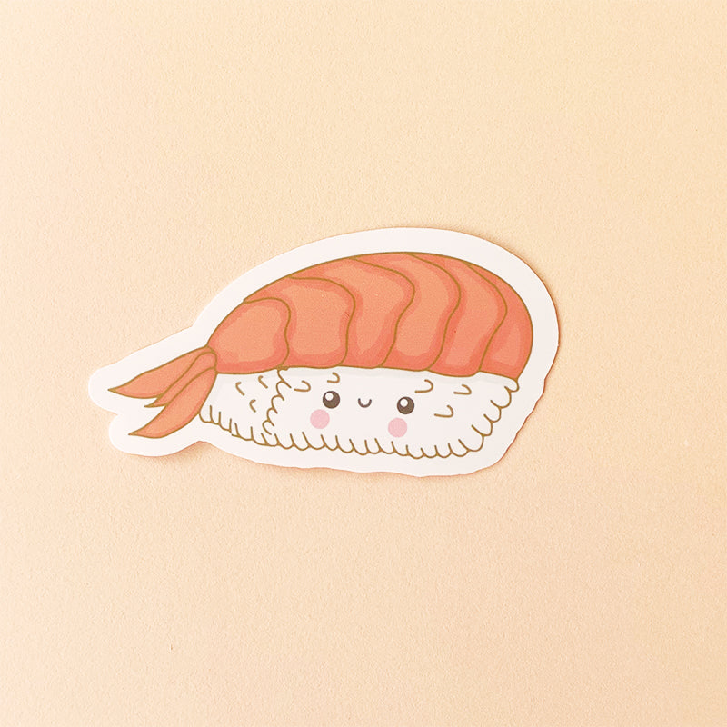 Sushi Shrimp Nigiri Single Sticker