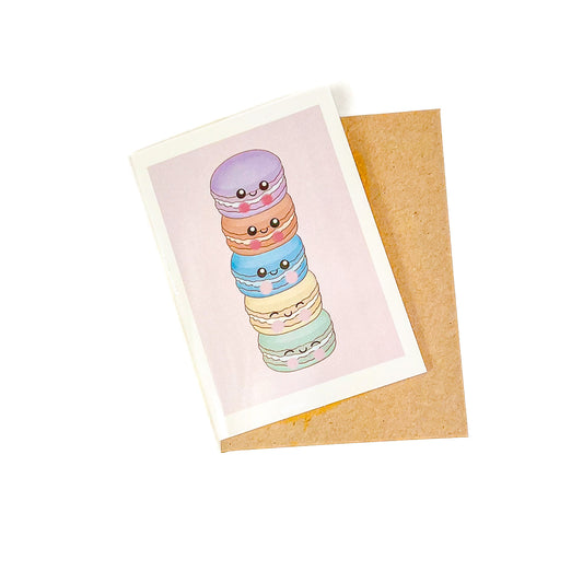 Macaroons Greeting Card