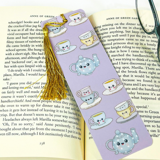 High tea bookmark